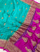 Pure Georgette Banarasi Saree - Antique Zari - The Handlooms