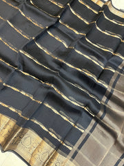 Pure Kora Handloom Banarasi Saree - The Handlooms