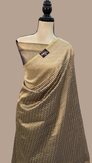Pure Tissue Reshmi zari Banarasi Saree - The Handlooms