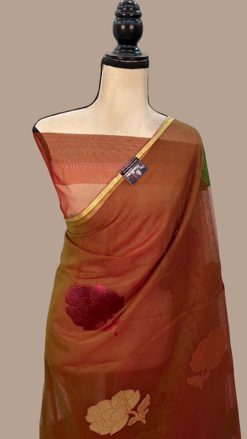 Pure Supernet Handloom Banarasi Saree - The Handlooms