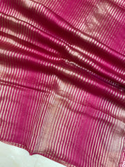Pure tissue Chanderi Handloom Banarasi Saree - The Handlooms