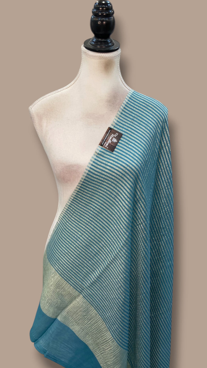 Pure Moonga Silk Handloom Banarasi Dupatta