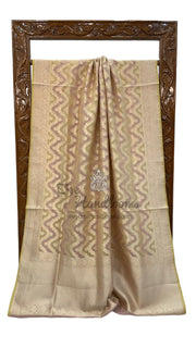 Pure Cotton Banarasi Brocade Handloom Saree - The Handlooms