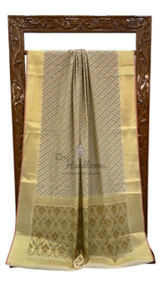 Pure Cotton Banarasi Handloom Saree - The Handlooms