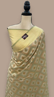 Pure Cotton Banarasi Handloom Saree - The Handlooms