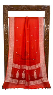 Pure Georgette Banarasi Saree - The Handlooms