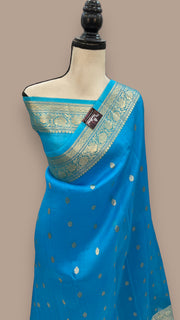 Pure Kora Handloom Banarasi Saree - The Handlooms