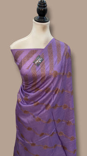 Pure Tussar Silk Handloom Banarasi Saree - The Handlooms