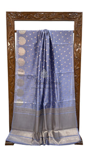 Pure Mango Silk Banarasi Handloom Saree - The Handlooms