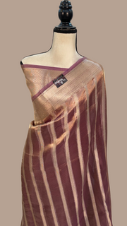 Pure Kora Tissue Handloom Banarasi Saree - The Handlooms