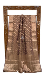 Pure Kora Tissue Handloom Banarasi Saree - The Handlooms