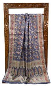 Pure Tussar Silk Handloom Banarasi Saree - The Handlooms
