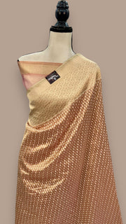 Pure Tissue Reshmi zari Banarasi Saree - The Handlooms