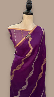Pure Kora Handloom Banarasi Saree - The Handlooms