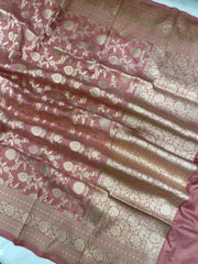 Pure Katan Silk Handloom Dupatta - The Handlooms