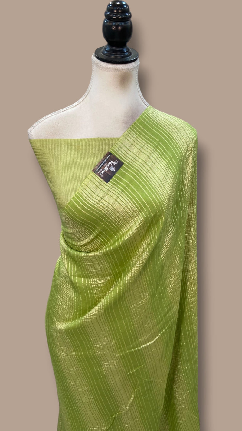 Pure Moonga Silk Handloom Banarasi Saree