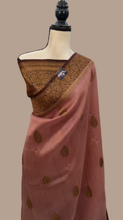 Pure Kora Handloom Banarasi Saree - The Handlooms