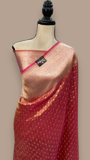 Pure Kora Tissue Handloom Banarasi Saree - The Handlooms