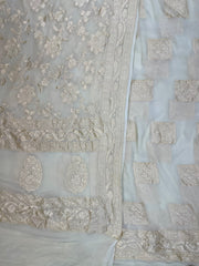 Khaddi Georgette Handlooms Banarasi Dress material - The Handlooms