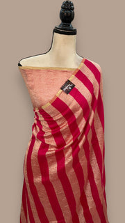 Pure Moonga Tissue Silk Banarasi Handloom Saree - The Handlooms