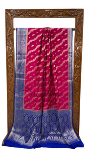 Pure Chiniya Silk Handloom Banarasi Saree - The Handlooms