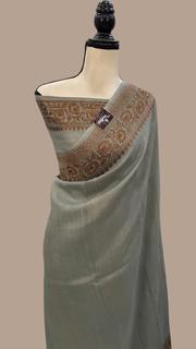 Tussar Georgette Handloom Banarasi Saree - The Handlooms
