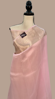 Pure Kora Handloom Banarasi Saree - The Handlooms