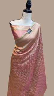 Pure Tissue Reshmi zari Banarasi Saree - The Handlooms