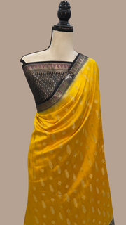 Pure Chiniya Silk Handloom Banarasi Saree - The Handlooms