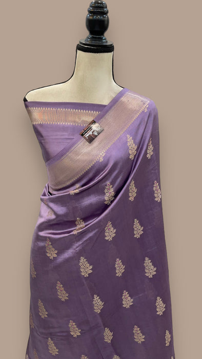 Pure Mango Silk Banarasi Handloom Saree