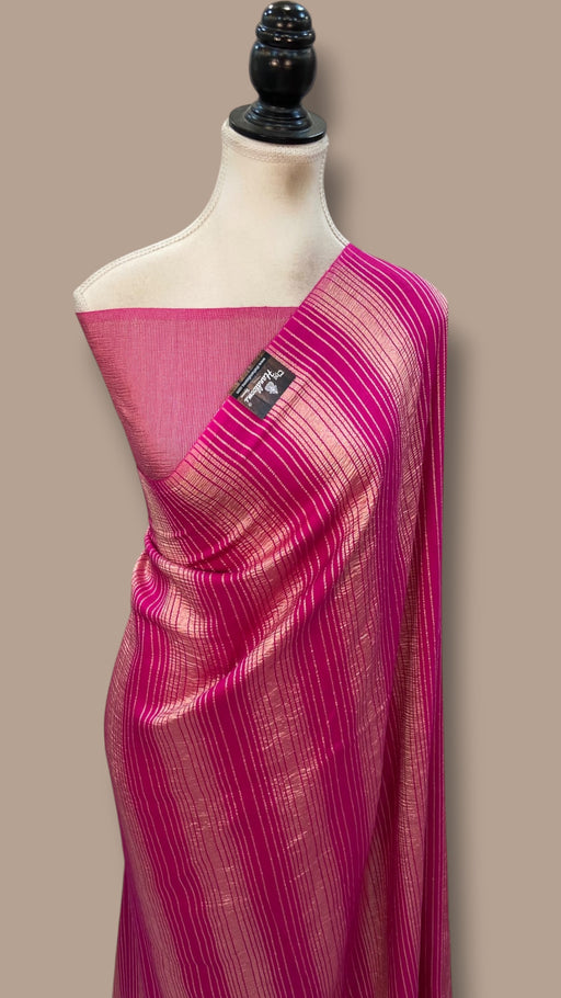 Pure Moonga Silk Handloom Banarasi Saree - The Handlooms