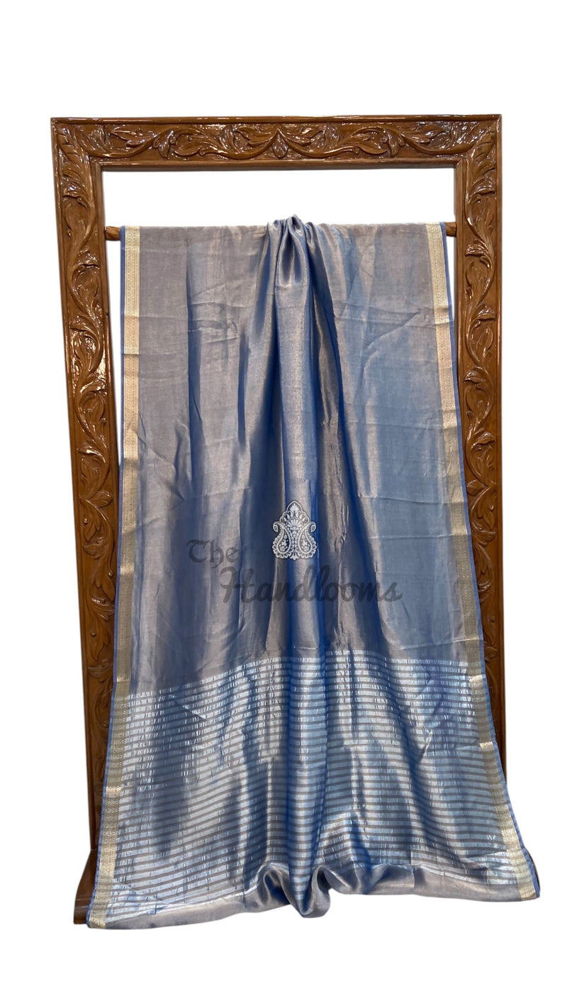 Pure Kora Tissue Handloom Banarasi Saree