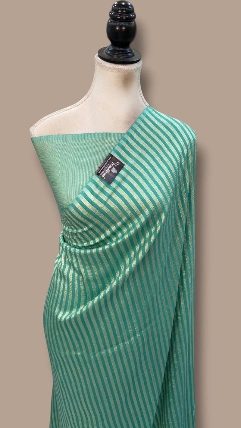 Pure Moonga Silk Handloom Banarasi Saree