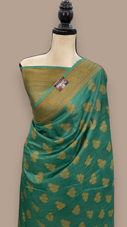 Pure Tussar Silk Handloom Banarasi Saree - The Handlooms