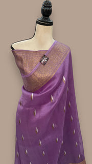 Pure Kora Handloom Banarasi Saree - The Handlooms