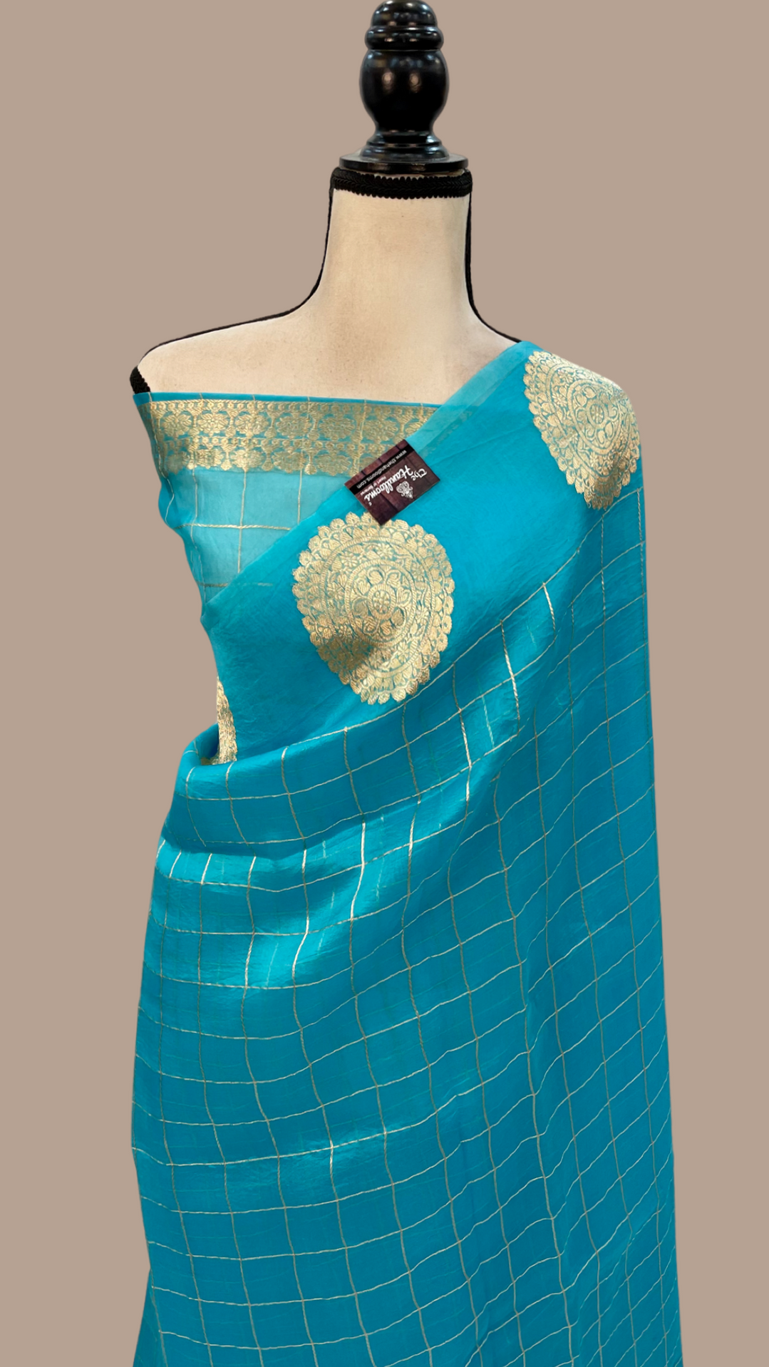 Pure Kora Handloom Banarasi Saree main image 0
