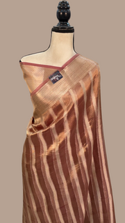 Pure Kora Tissue Handloom Banarasi Saree - The Handlooms