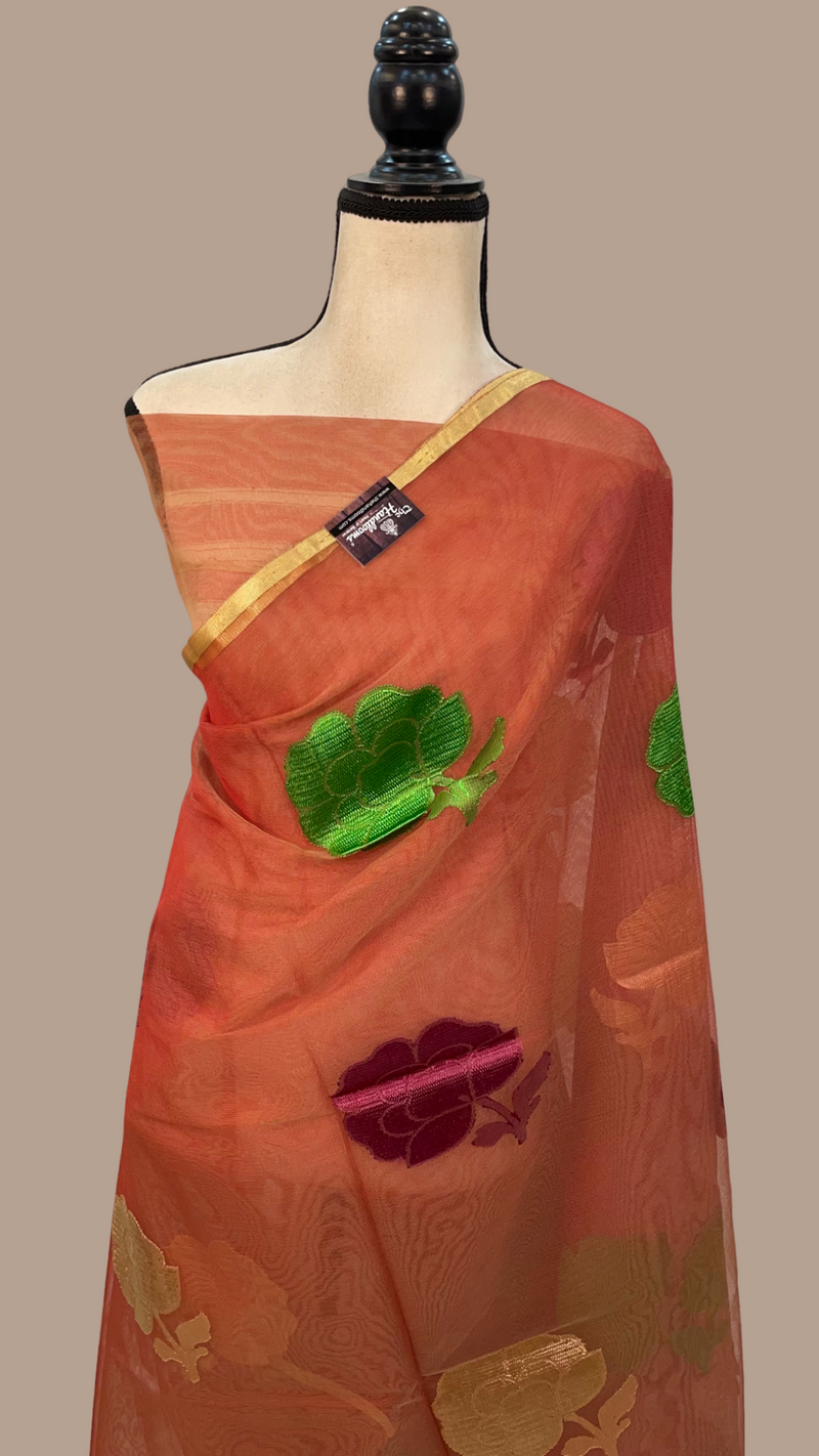 Pure Supernet Handloom Banarasi Saree - The Handlooms