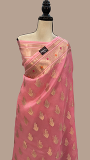 Pure Kora Handloom Banarasi Saree - The Handlooms
