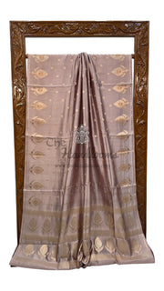 Pure Mango Silk Banarasi Handloom Saree - The Handlooms