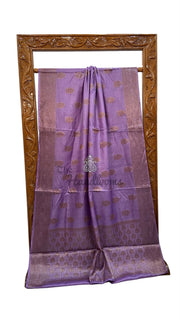 Pure Tussar Silk Handloom Banarasi Saree - The Handlooms