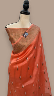 Pure Kora Handloom Banarasi Saree - The Handlooms