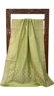 Pure Cotton Banarasi Brocade Handloom Saree - The Handlooms