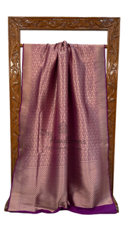 Pure Katan Silk Banarasi Handloom Saree - Tanchui Brocade - The Handlooms
