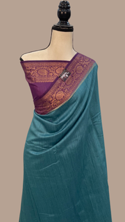 Moonga Georgette Handloom Banarasi Saree - The Handlooms