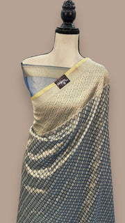 Pure Tissue Reshmi zari Banarasi Saree - The Handlooms