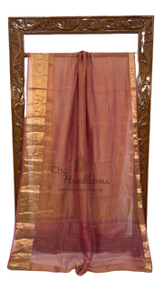 Pure Kora Tissue Handloom Banarasi Saree - The Handlooms