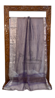 Pure Kora Tissue Handloom Banarasi Saree - The Handlooms