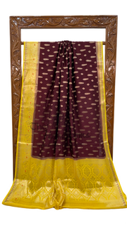 Pure Chiniya Silk Handloom Banarasi Saree - The Handlooms