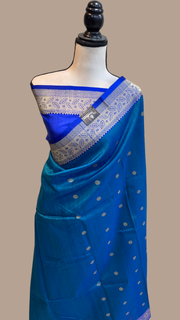 Pure Tussar Silk Handloom Banarasi Saree - The Handlooms